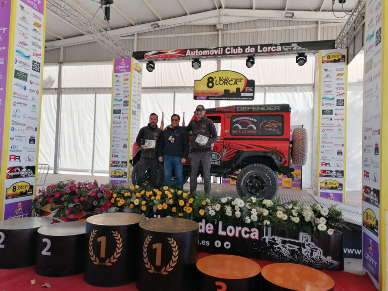 A pesar de una avería en la caja de cambios el equipo La Mina Competición termina la Baja Lorca 2021