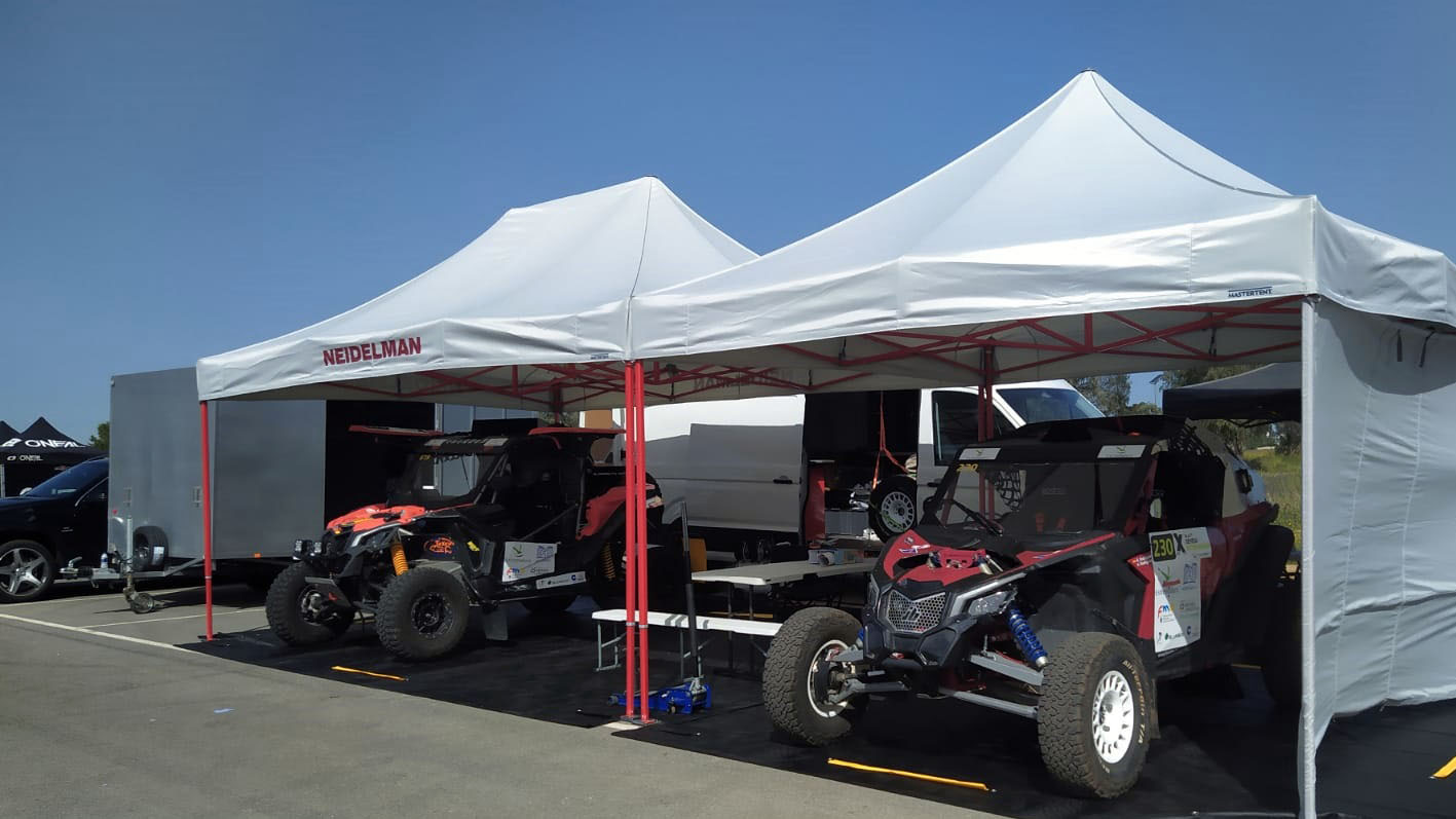 Equipo Superauto Motor y La Mina Competición en la Baja Dehesa Extremadura.