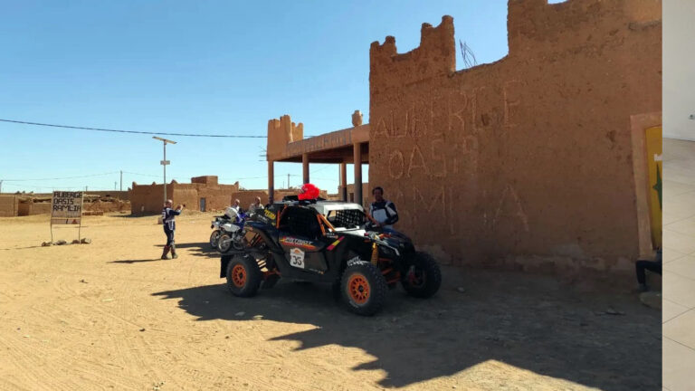 El equipo Patriot Racing Team supera el ecuador de la prueba Fenek Rally Maroc Edition 2022 liderando la clasificación