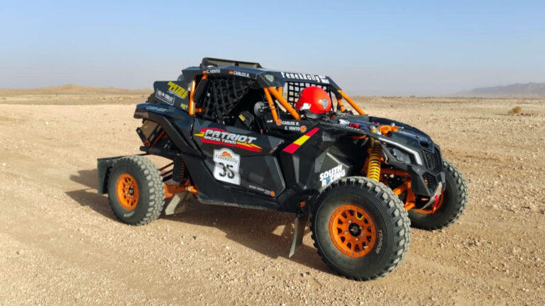 El equipo Patriot Racing Team afronta la última etapa del Fenek Rallye Maroc Edition en una cómoda primera posición en la clasificación general