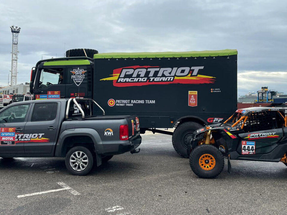 Vehículos del equipo Patriot Racing Team.