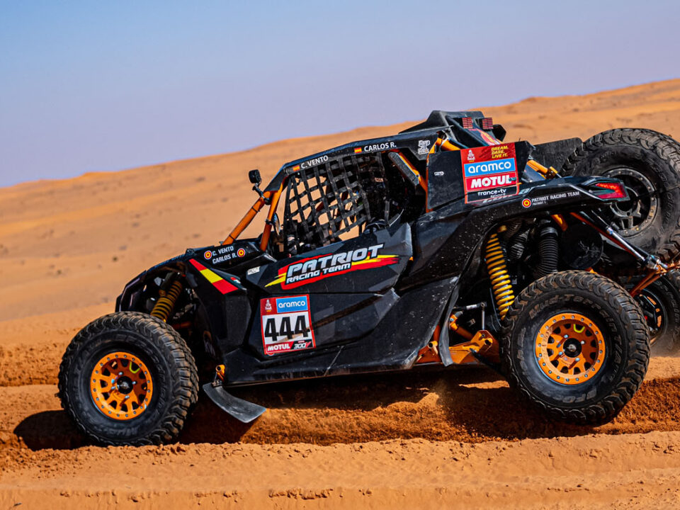 Equipo Patriot Racing Team Dakar 2023 quinta etapa.