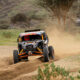 Equipo Patriot Racing Team en la segunda etapa del Rally Dakar 2023.