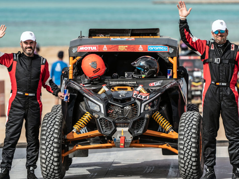 Carlos Vento y Carlos Ruiz se preparan para la temporada 2023 en el Nacional de Rallyes Todo Terreno.