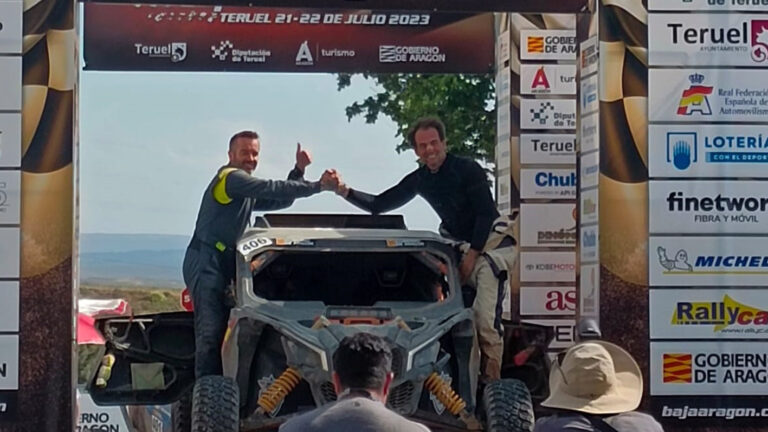 El equipo Patriot Racing Team finaliza la Baja España Aragón 2023 en séptima posición y sigue con opciones a la victoria final